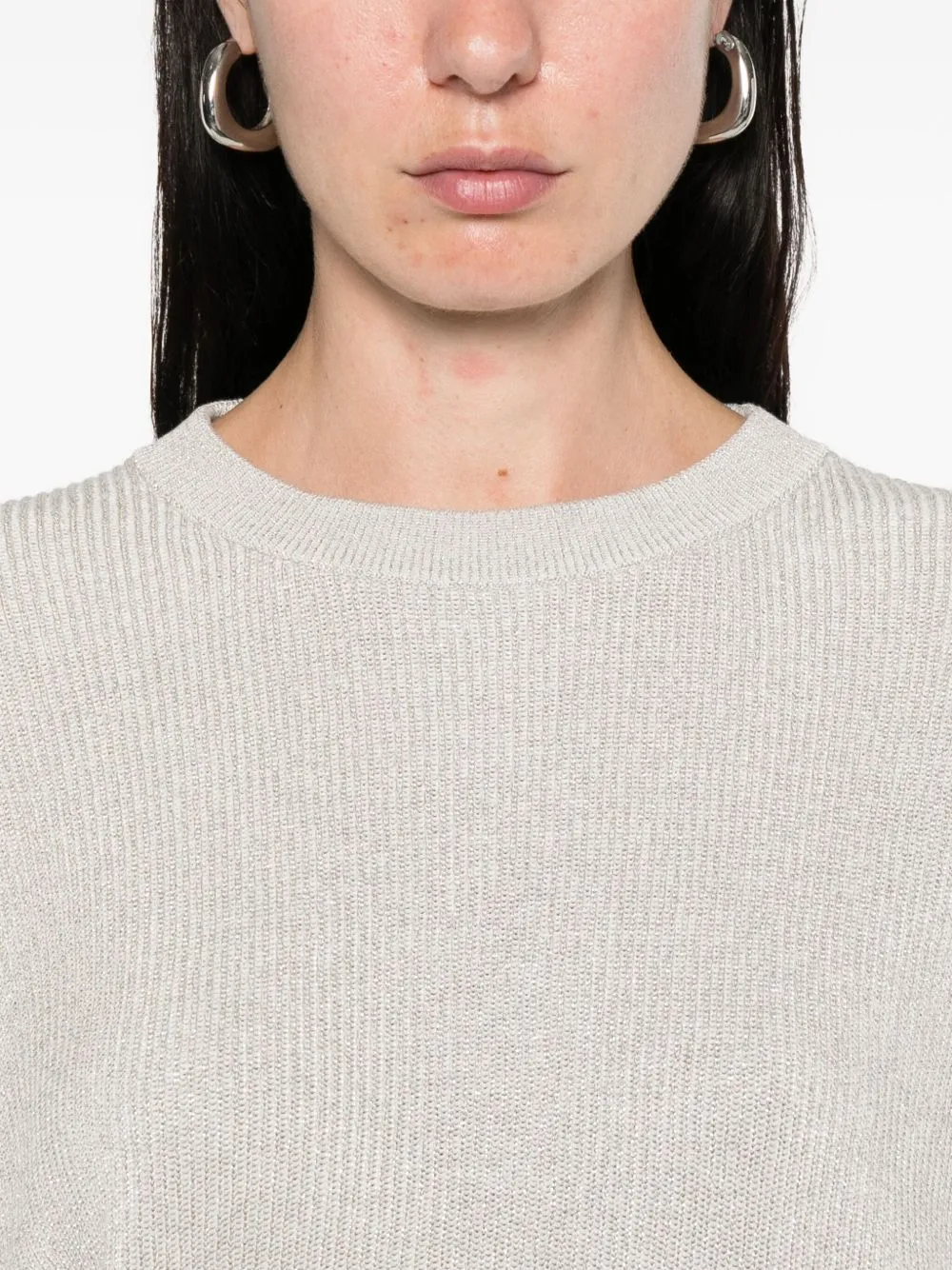 COTTON CREWNECK SWEATER sold by Lord & Taylor product image thumbnail 4