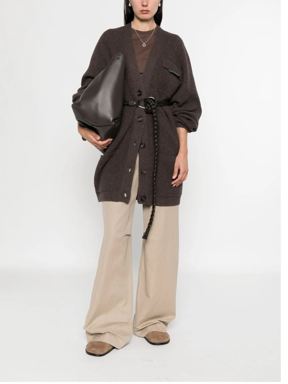 CASHMERE V-NECKED CARDIGAN sold by Lord & Taylor product image thumbnail 5