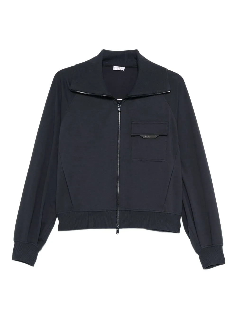 COTTON ZIPPED SWEATSHIRT sold by Lord & Taylor
