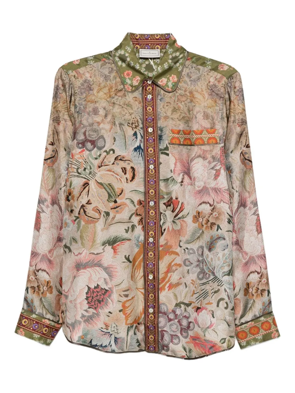 PRINTED SILK SHIRT sold by Lord & Taylor