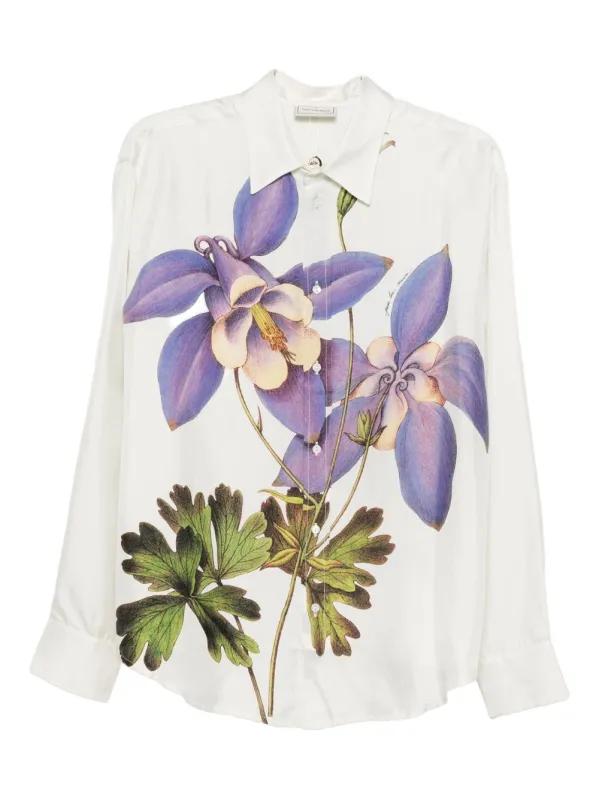 PRINTED SILK SHIRT sold by Lord & Taylor