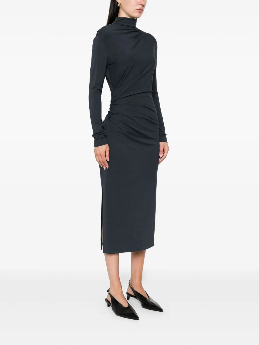 WOOL BLEND MIDI DRESS sold by Lord & Taylor product image thumbnail 2