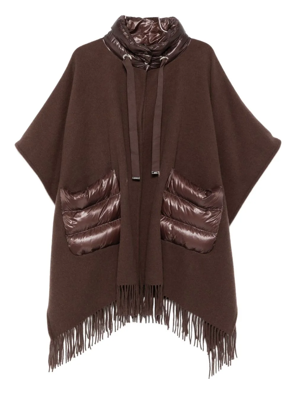 FRINGED WOOL PONCHO sold by Lord & Taylor