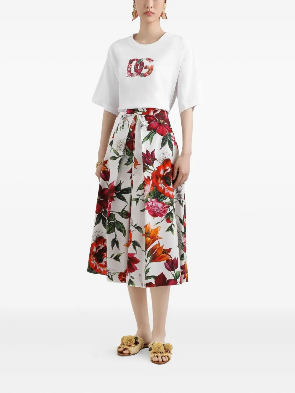 LOGO COTTON T-SHIRT sold by Lord & Taylor product image thumbnail 3