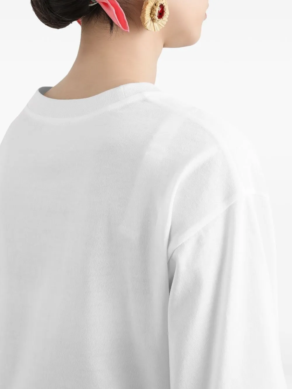 LOGO COTTON T-SHIRT sold by Lord & Taylor product image thumbnail 4