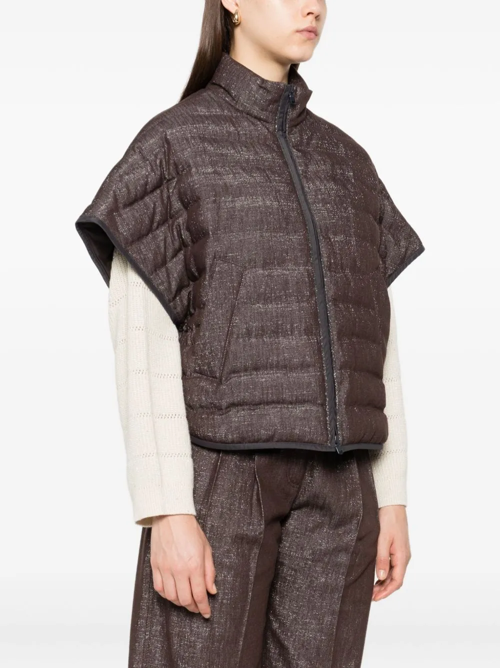 SHORTSLEEVES DOWN JACKET sold by Lord & Taylor product image thumbnail 2