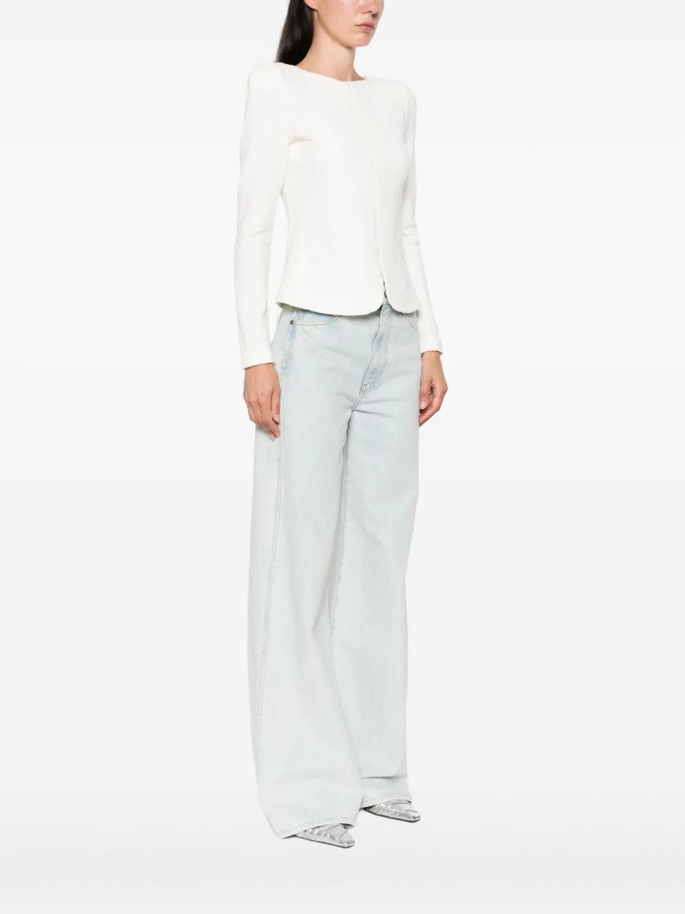 COTTON BLEND BLAZER JACKET sold by Lord & Taylor product image thumbnail 3