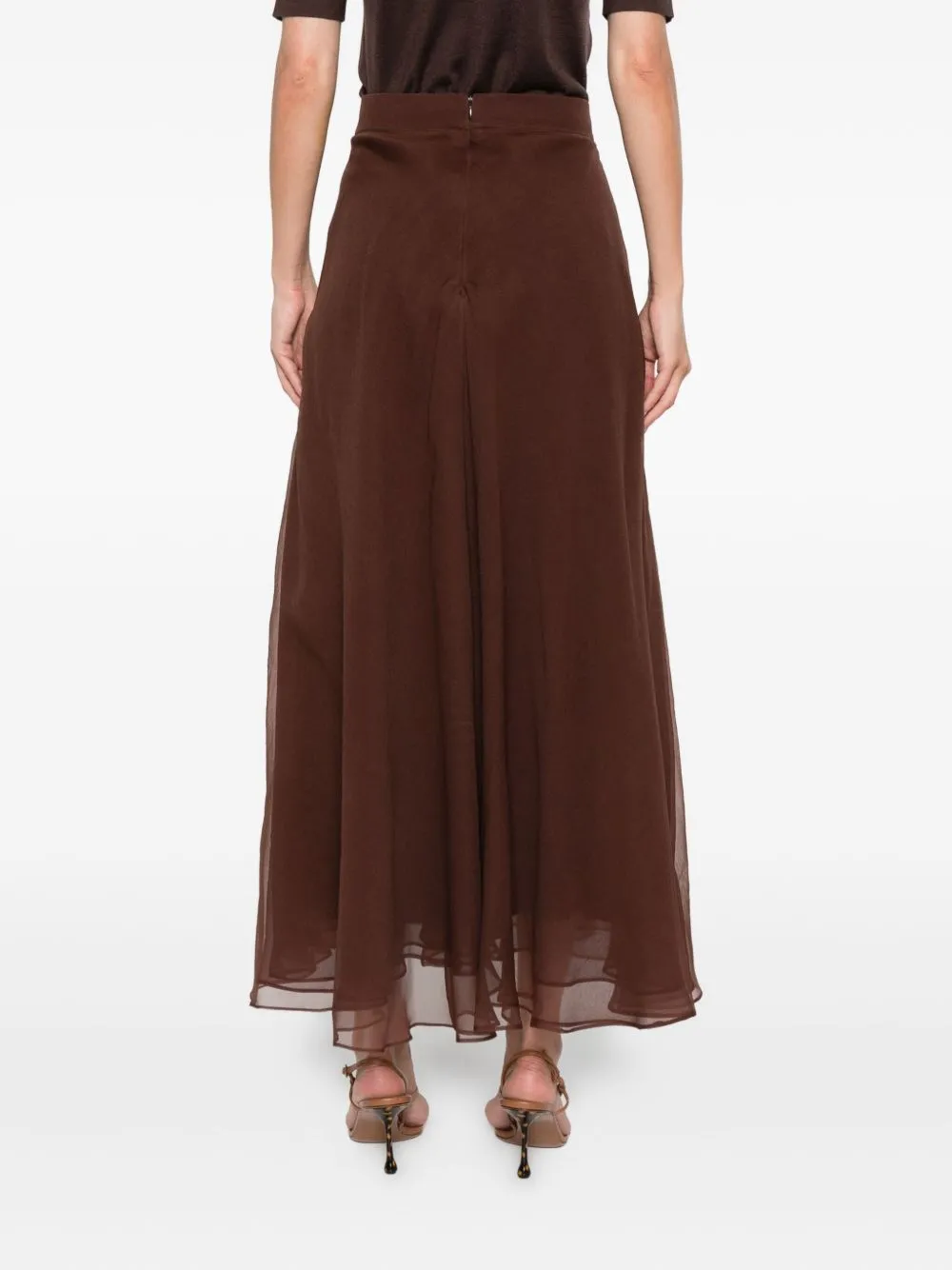SILK LONG SKIRT sold by Lord & Taylor product image thumbnail 5