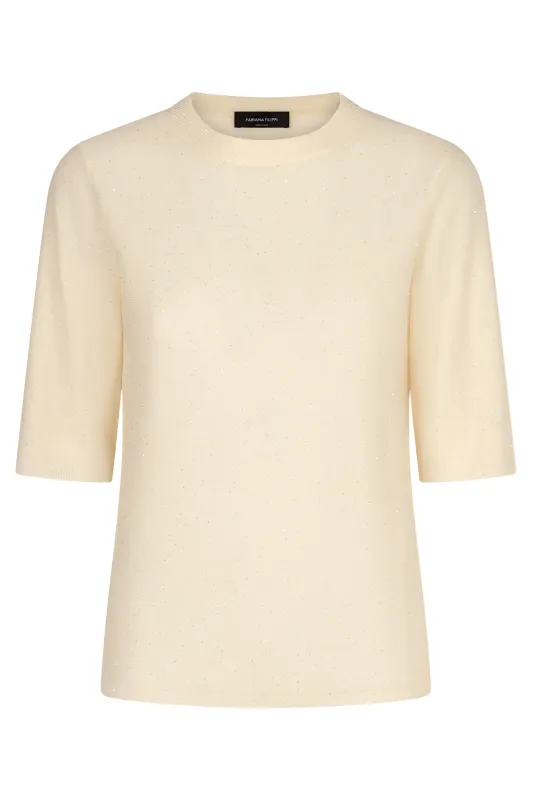 WOOL CREWNECK TOP sold by Lord & Taylor