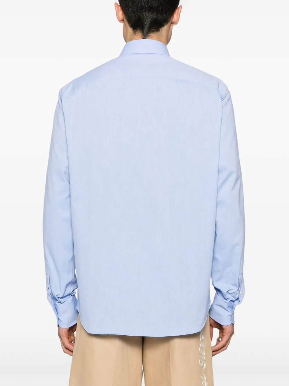 VLOGO SIGNATURE COTTON SHIRT sold by Lord & Taylor product image thumbnail 5