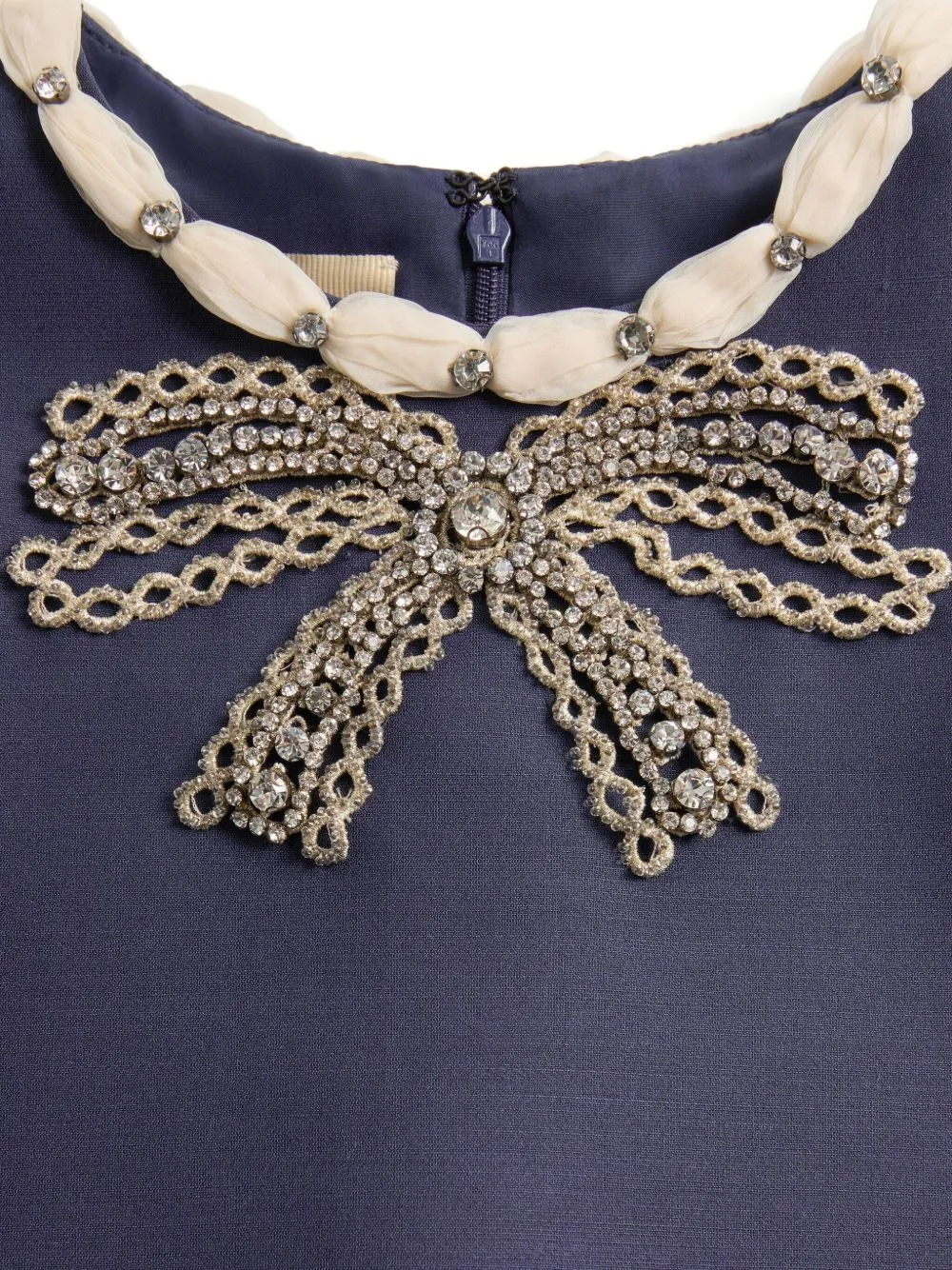 WOOL AND SILK EMBROIDERED DRESS sold by Lord & Taylor product image thumbnail 5