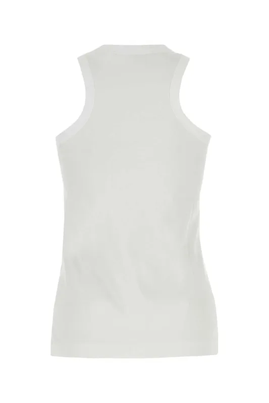 WHITE COTTON TANK TOPÂ  sold by Lord & Taylor