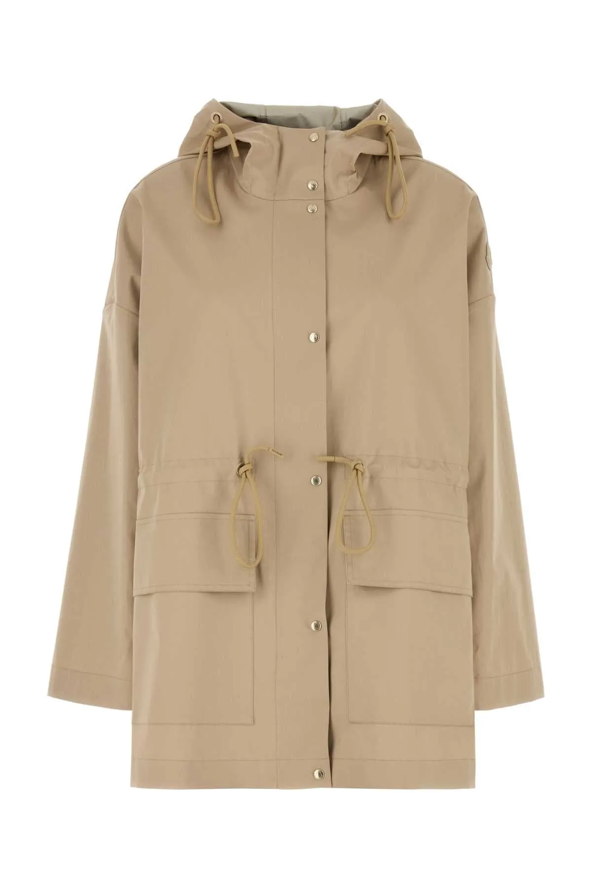 BEIGE COTTON BLEND GAILLON PARKA sold by Lord & Taylor