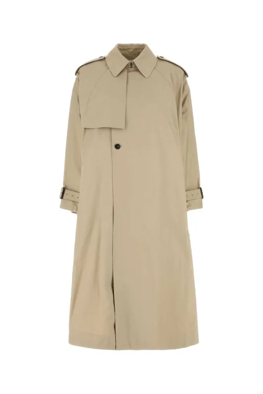 BEIGE COTTON TRENCH COAT sold by Lord & Taylor