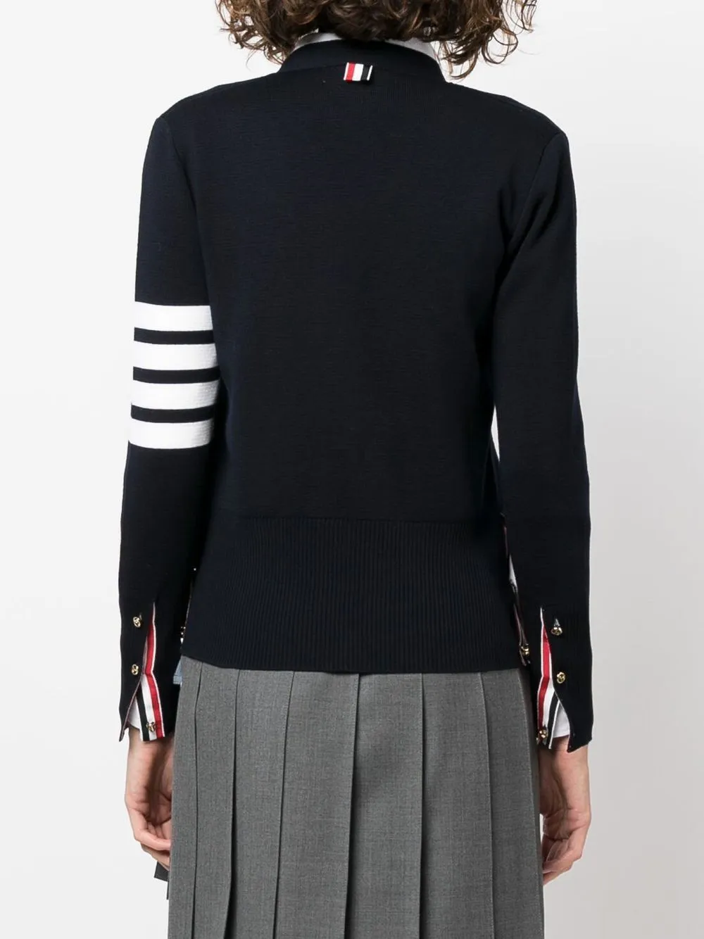 CARDIGAN CON SCOLLO A V sold by Lord & Taylor product image thumbnail 4