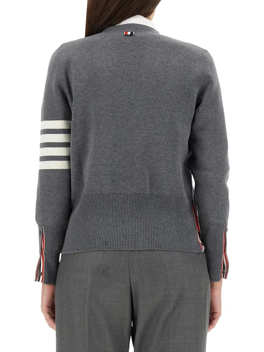 CARDIGAN CON SCOLLO A V sold by Lord & Taylor product image thumbnail 5