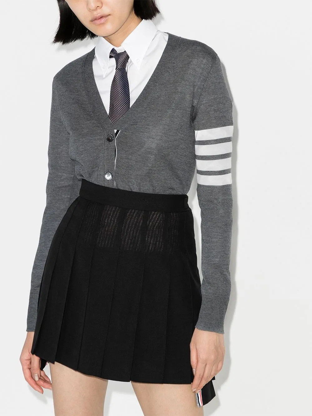 CARDIGAN CON SCOLLO A V sold by Lord & Taylor product image thumbnail 2