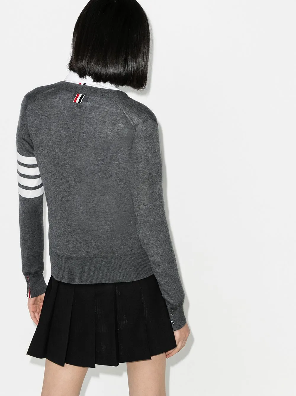 CARDIGAN CON SCOLLO A V sold by Lord & Taylor product image thumbnail 3