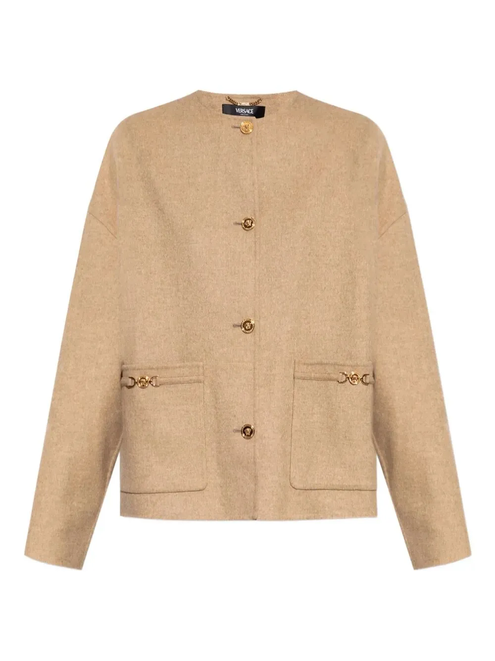 MEDUSA-EMBELLISHED WOOL JACKET sold by Lord & Taylor