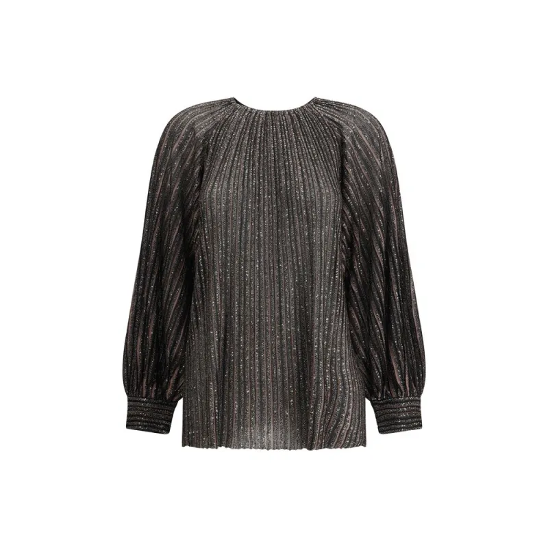 Striped sequined Blouse made by Missoni