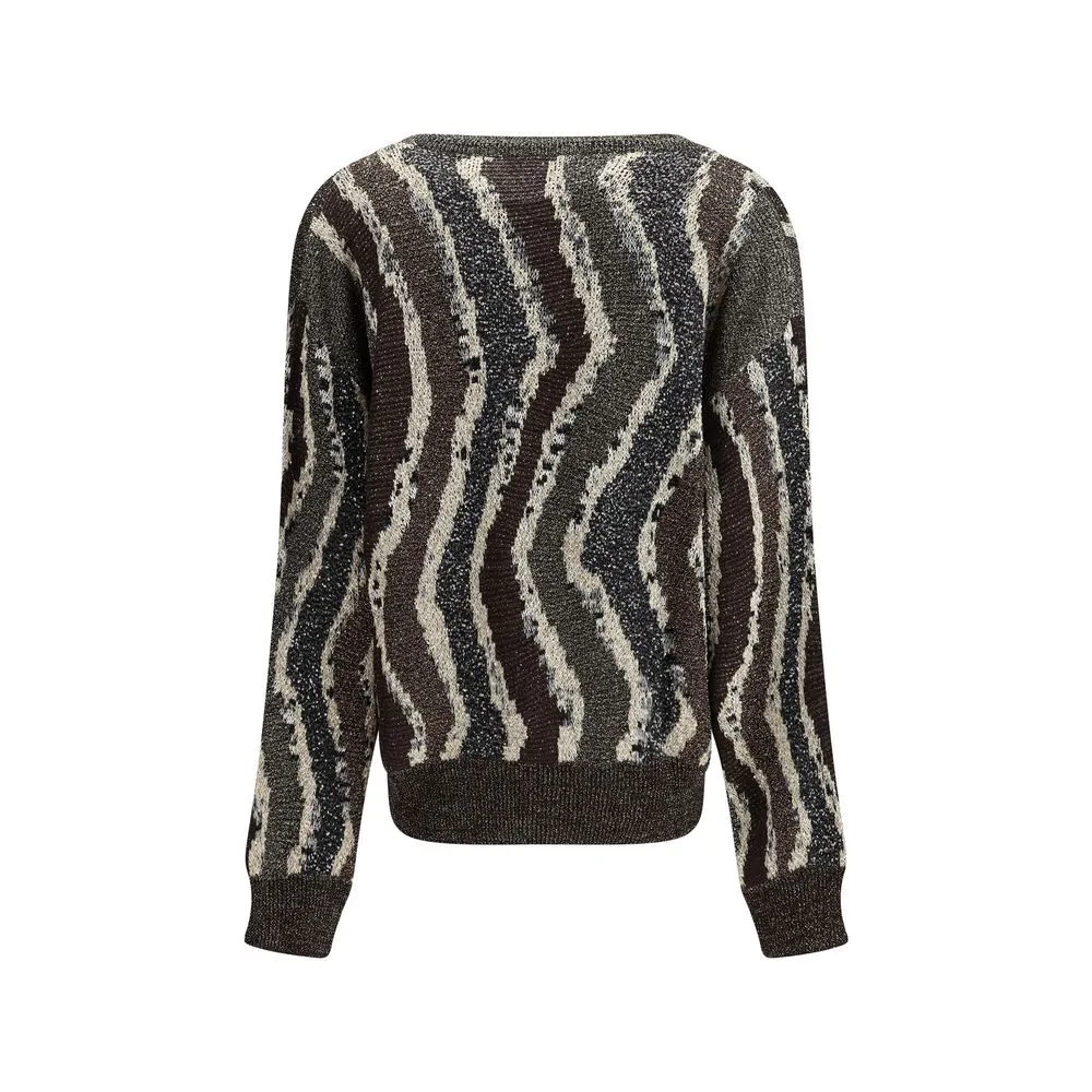 Wave pattern boxy Cardigan sold by Lord & Taylor product image thumbnail 2