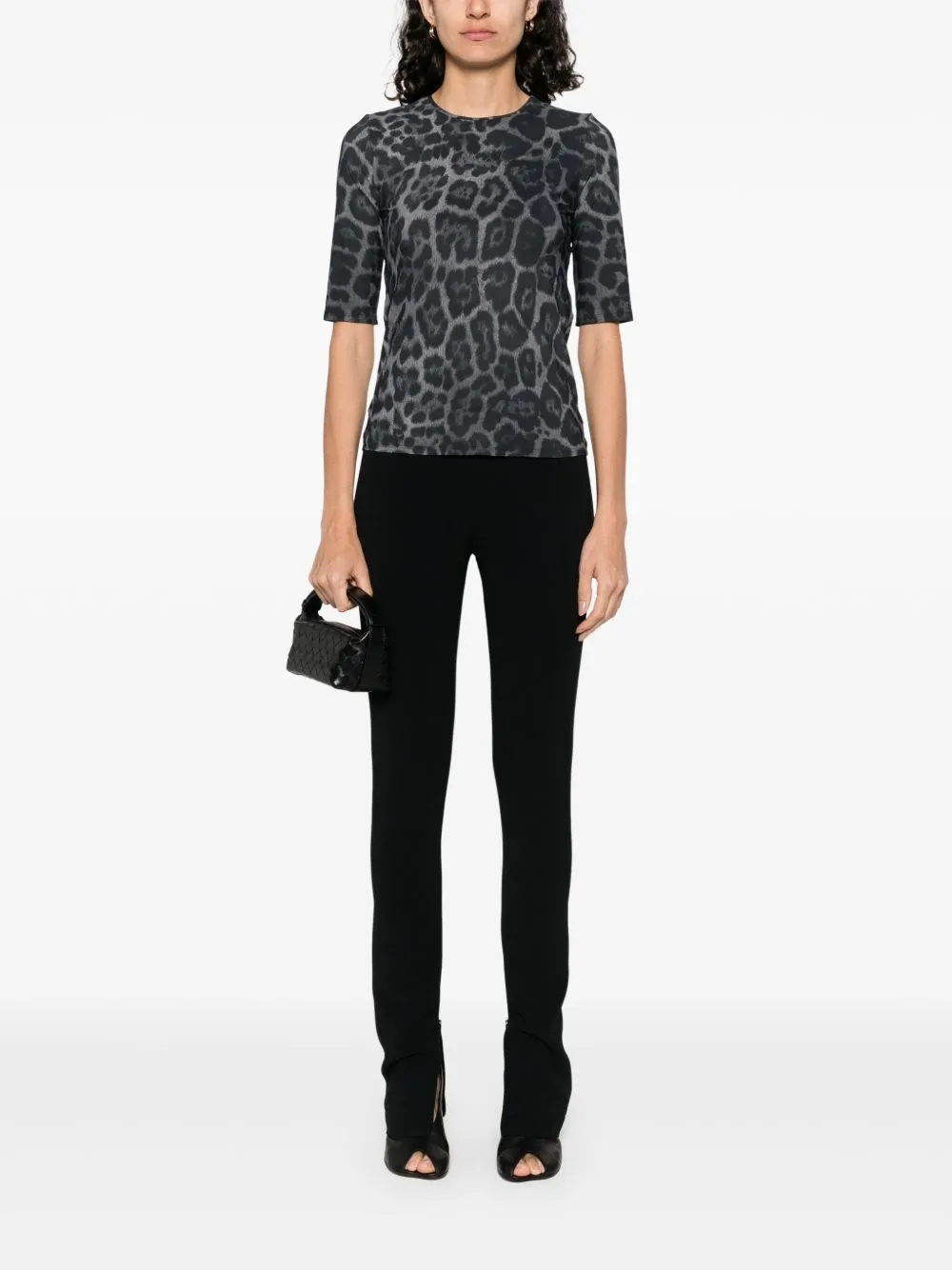 LEOPARD PRINT TOP sold by Lord & Taylor product image thumbnail 5