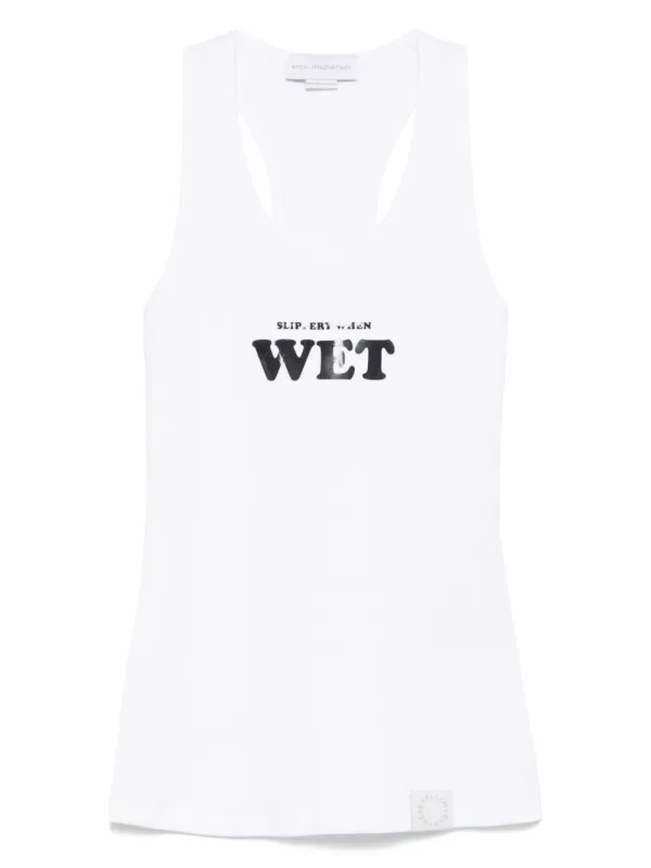 SLIPPERY WHEN WET TANK TOP sold by Lord & Taylor