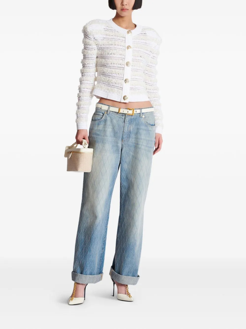 TWEED CARDIGAN sold by Lord & Taylor product image thumbnail 3