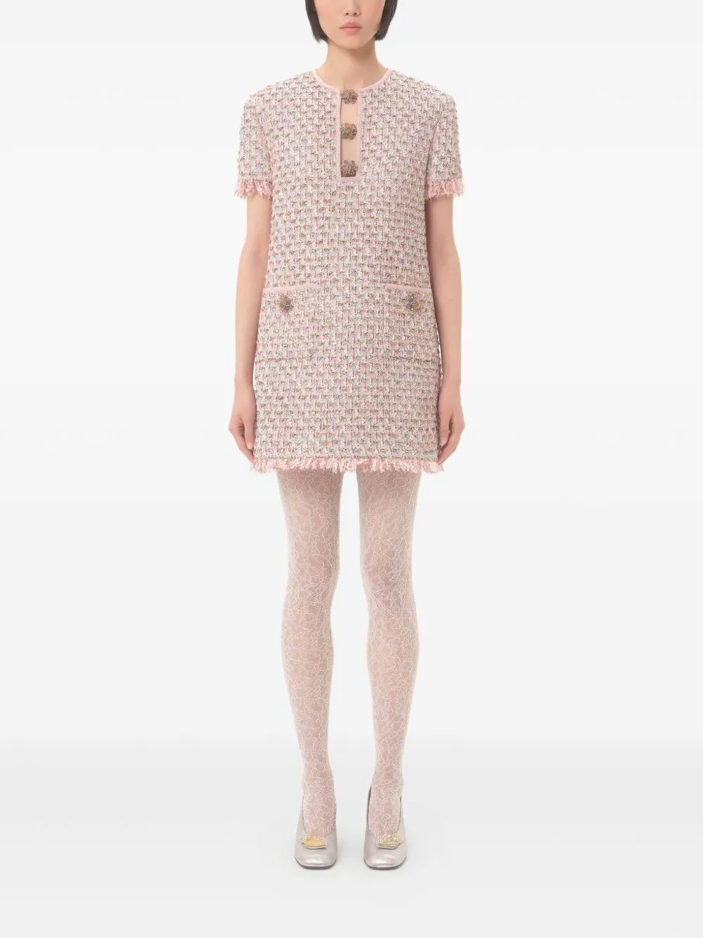 TWEED SHORT DRESS sold by Lord & Taylor product image thumbnail 5