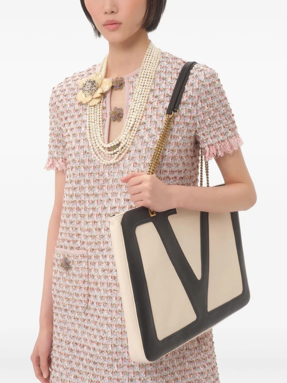 TWEED SHORT DRESS sold by Lord & Taylor product image thumbnail 3