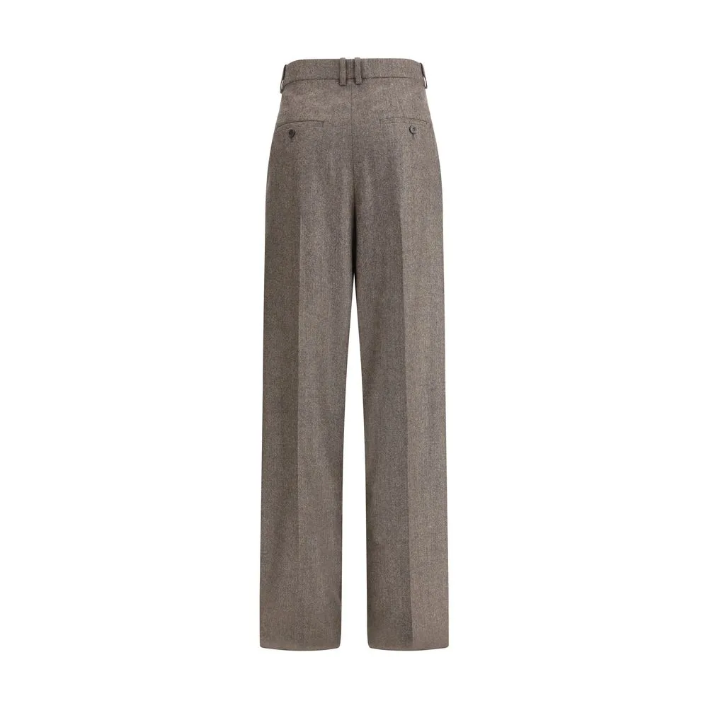 Wool Herringbone pattern wide leg Pants sold by Lord & Taylor product image thumbnail 2