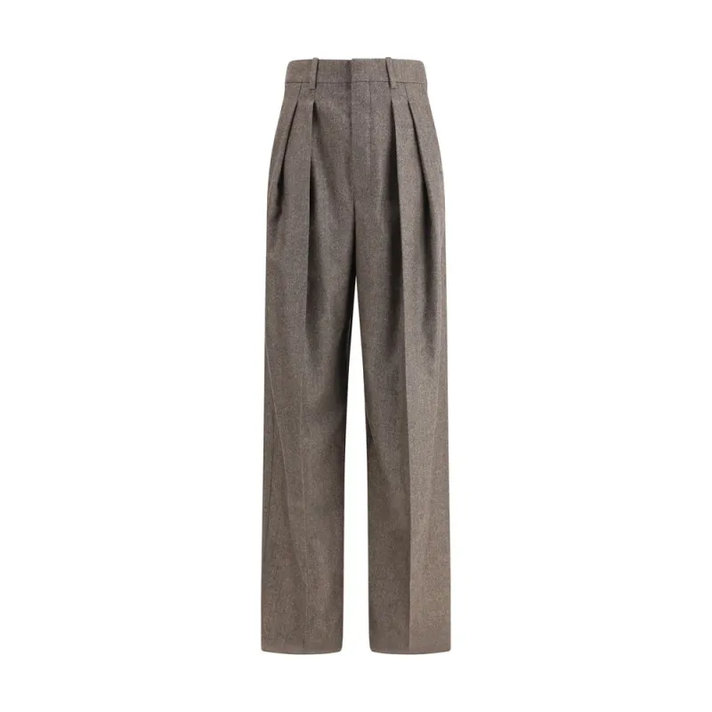 Wool Herringbone pattern wide leg Pants sold by Lord & Taylor