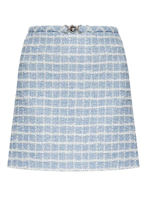 TWEED MINI SKIRT made by Versace
