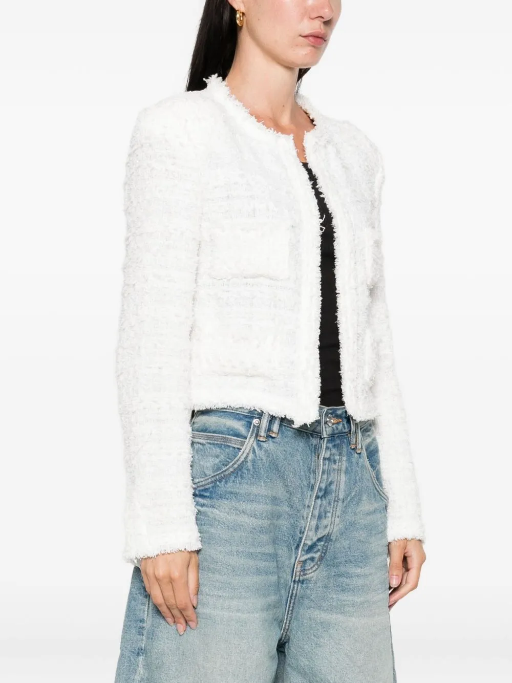 SAFIRA COTTON BLEND JACKET sold by Lord & Taylor product image thumbnail 4