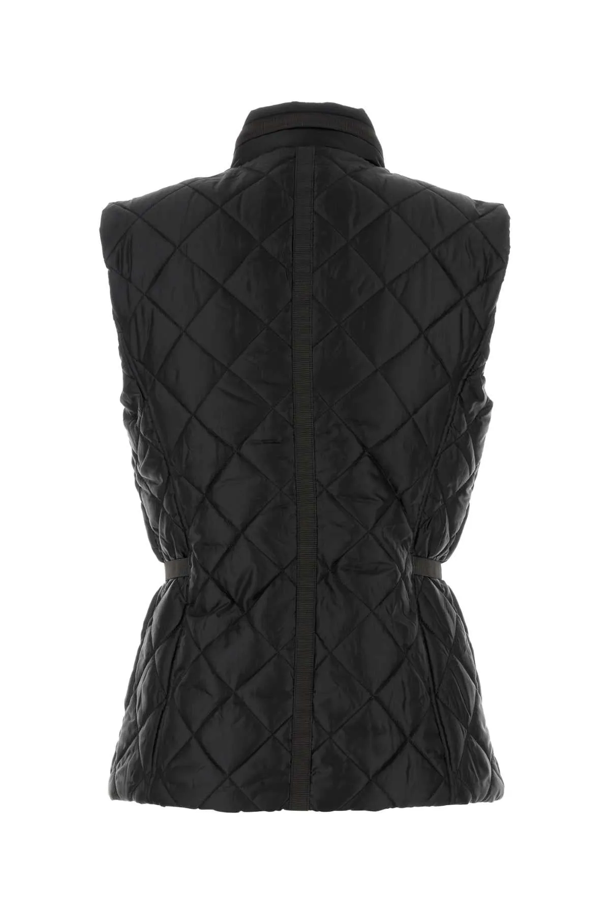 BLACK POLYESTER SLEEVELESS JACKET sold by Lord & Taylor