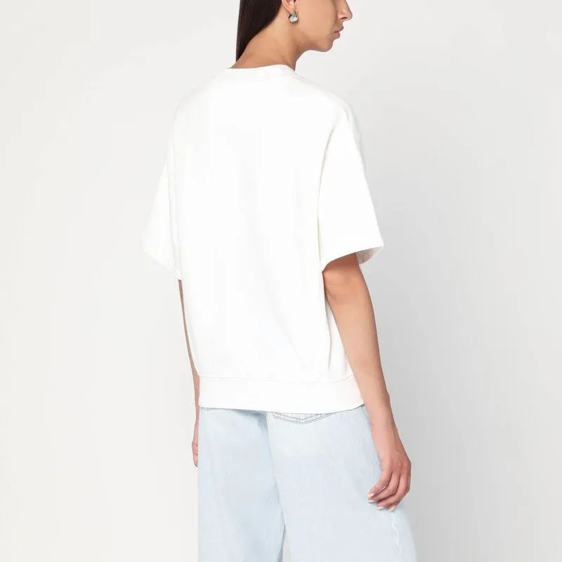 JAY BING WHITE COTTON SWEATSHIRT sold by Lord & Taylor