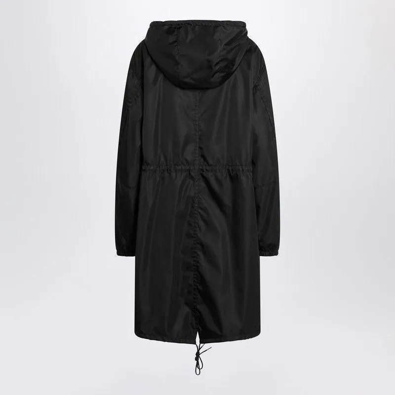 BLACK RAINCOAT IN RE-NYLON sold by Lord & Taylor