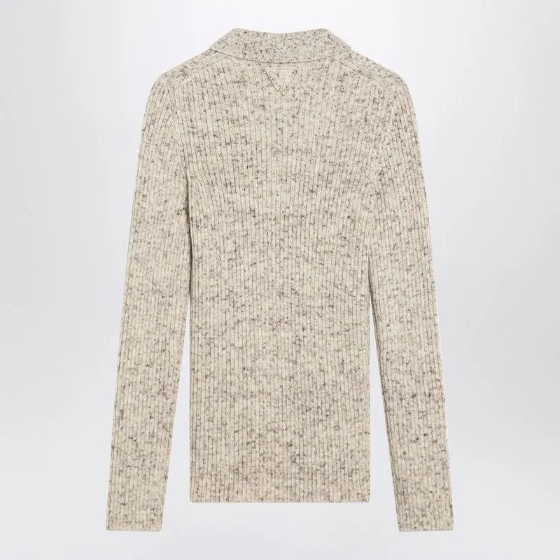 NATURAL COLOUR POLO IN WOOL BLEND sold by Lord & Taylor