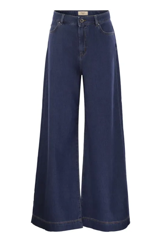 VEGA - JEANS WIDE LEG IN DENIM sold by Lord & Taylor