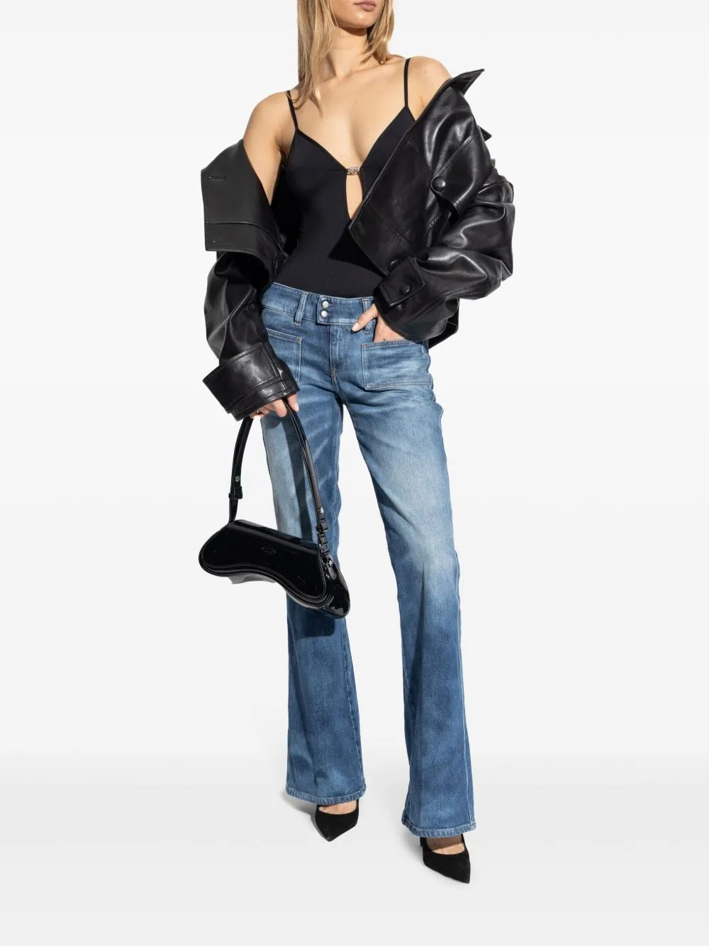 OVAL-D BODYSUIT sold by Lord & Taylor product image thumbnail 4