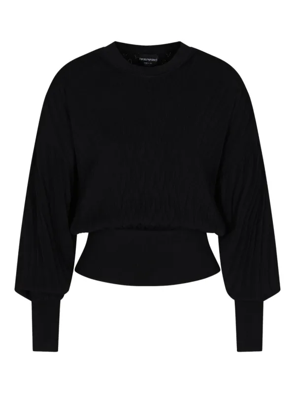 BLACK FABRIC SWEATERS sold by Lord & Taylor