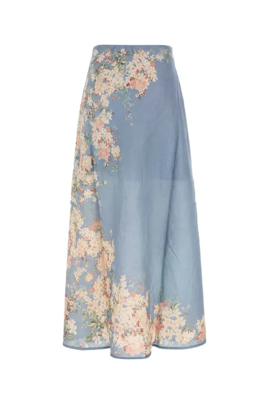 CASCADIAN PRINTED LONG SKIRT sold by Lord & Taylor