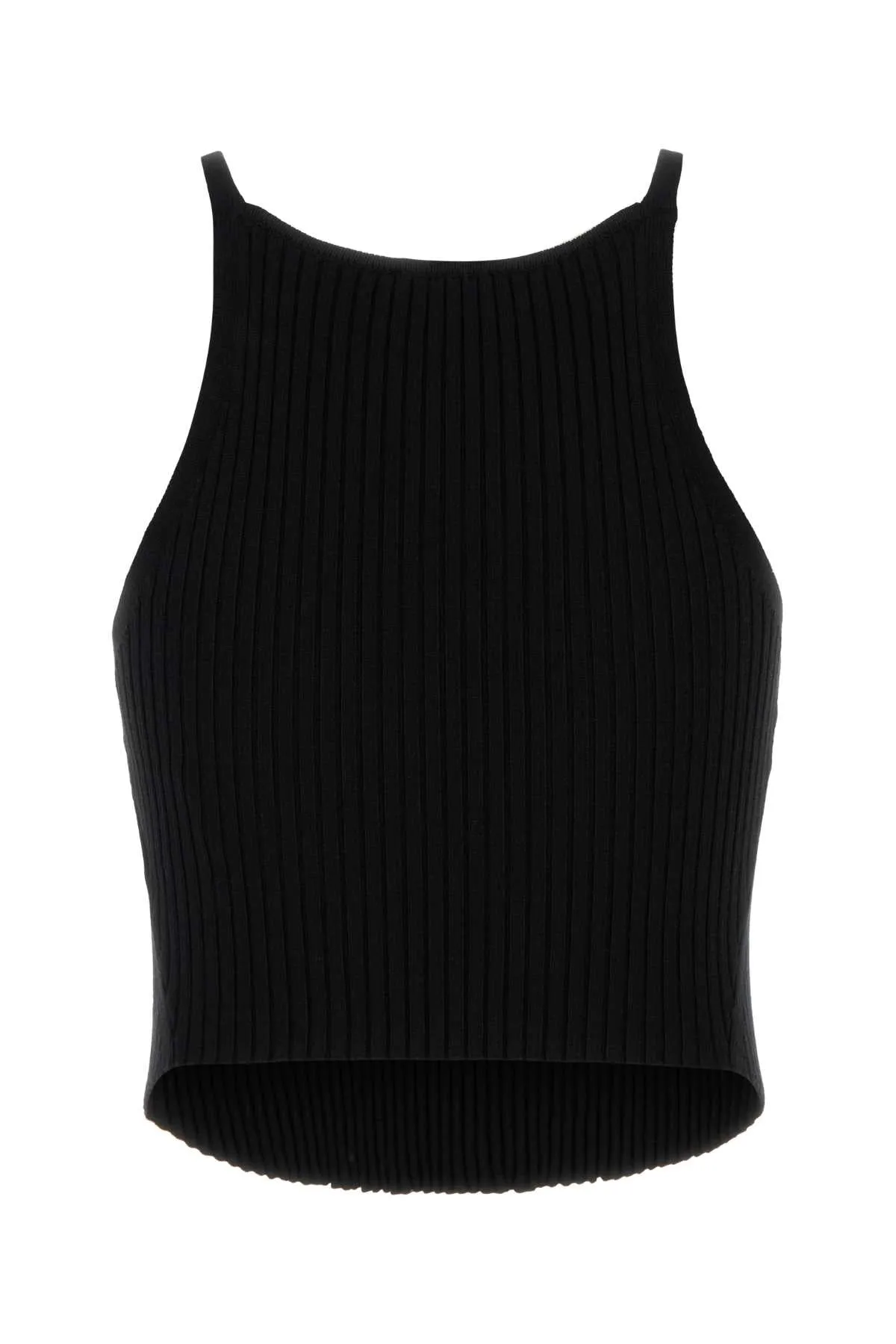 BLACK VISCOSE BLEND TANK TOP sold by Lord & Taylor