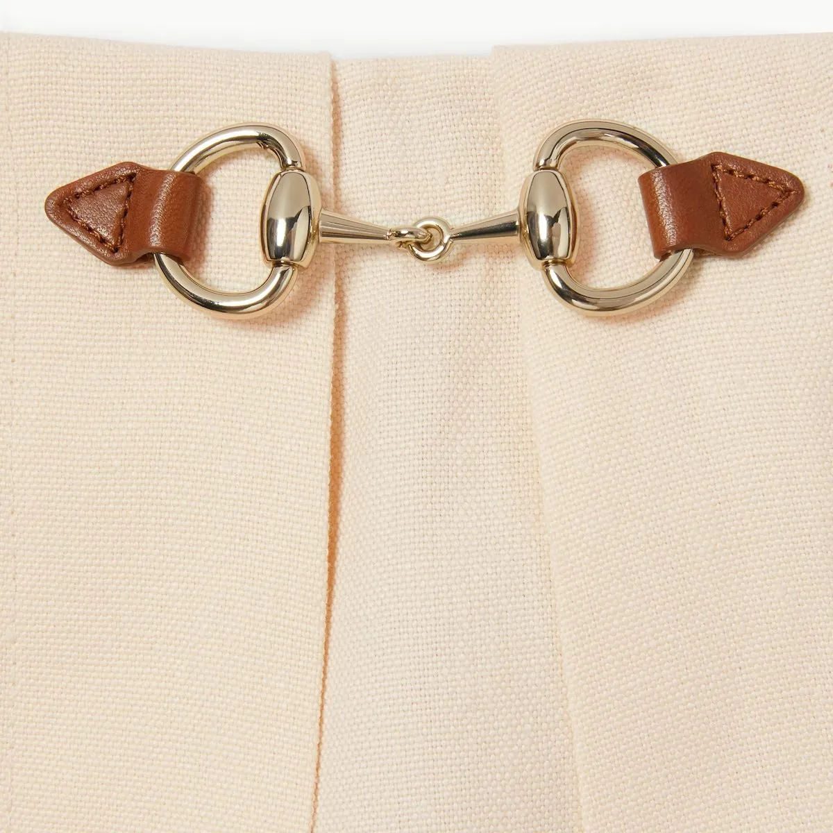 SKIRT LINEN CANVAS W/HORSEBIT sold by Lord & Taylor product image thumbnail 5