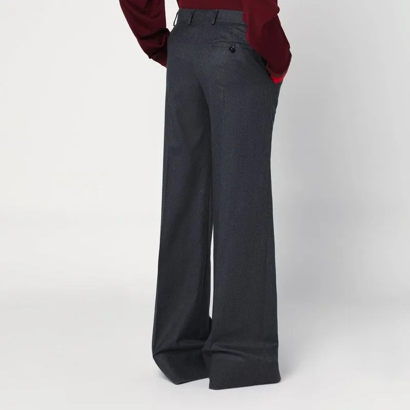 WOOL FLARED TROUSERS sold by Lord & Taylor
