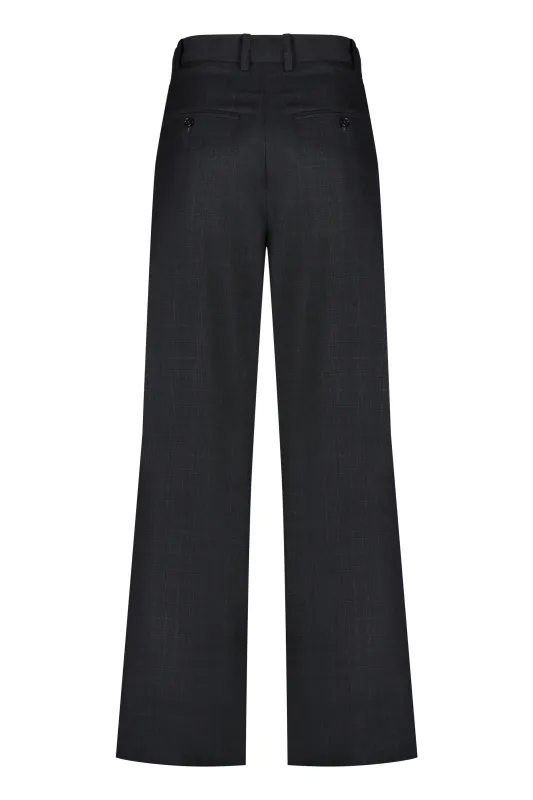 ROMINA HIGH-WAIST WIDE-LEG TROUSERS sold by Lord & Taylor