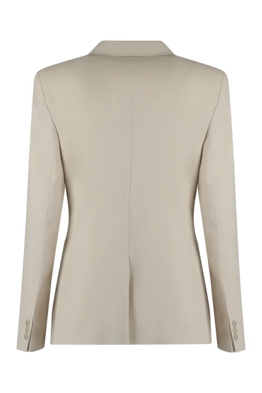NERVOSO DOUBLE-BREASTED WOOL BLAZER sold by Lord & Taylor