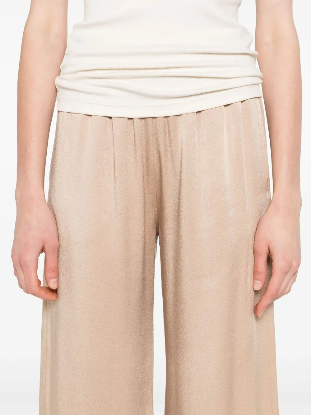HIGH-WAIST WIDE-LEG TROUSERS sold by Lord & Taylor product image thumbnail 5