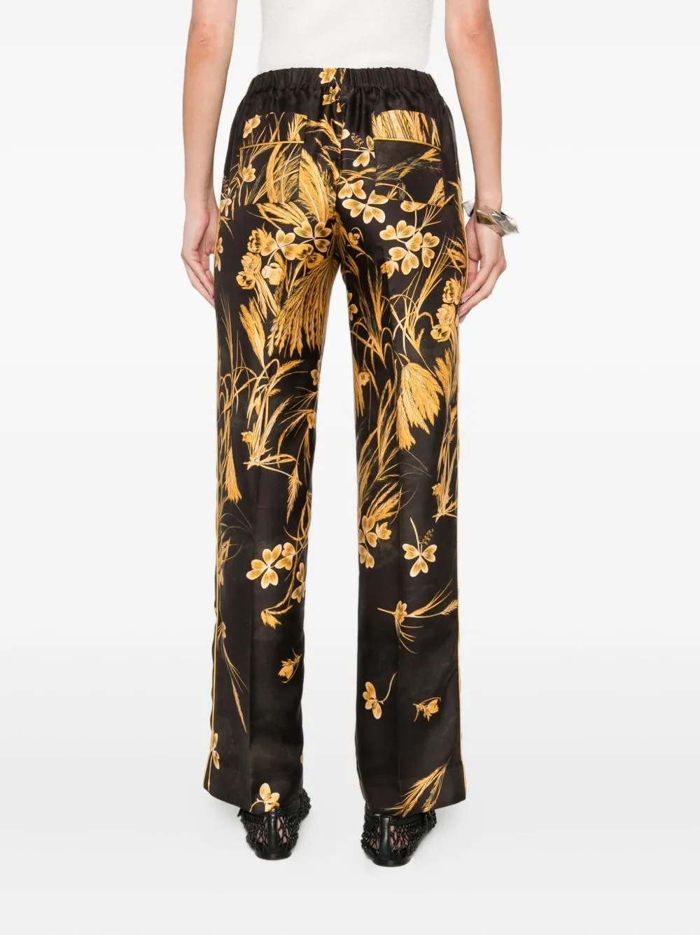 PRINTED SILK TROUSERS sold by Lord & Taylor product image thumbnail 5