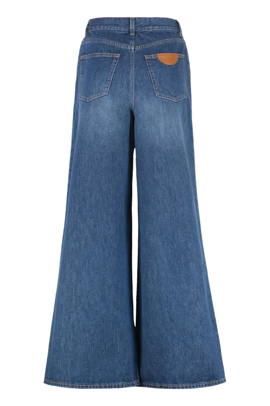 WIDE-LEG JEANS sold by Lord & Taylor